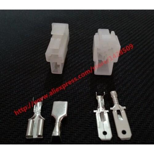 20 Set DJ7022A-6.3-11 DJ7022A-6.3-21 2 Pin Toyota Map Sensor Automotive Wire Connector Motorcycle Car Engine Plug