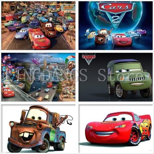 5D DIY Diamond Painting Disney Cars Motorsports McQueen Banya Diamond Mosaic Embroidery Cross Stitch Handmade Home Decor Gift