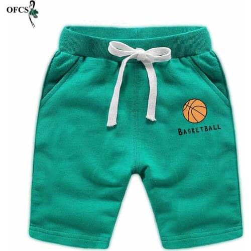 Best Summer Shorts Childrens Wear Shorts Boy Baby Elastic Pants Solid Cotton 18M-12T Teenager Beach Loose Casual Sport Trousers