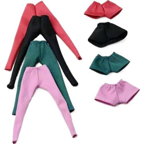 Fashion Shorts Pants Trousers 1/6 BJD Clothes For Barbie Doll Outfit Casual Wears For Barbie Dollhouse Accessory Kids & Baby Toy