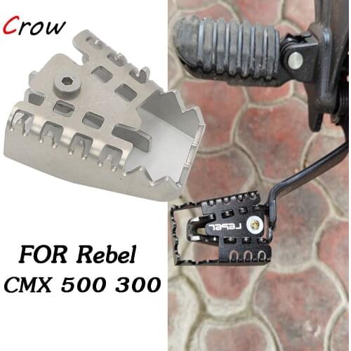 Motorcycle Accessories Anti Skid Pedal Brake Pedal for Honda Rebel500 Rebel300 CMX500 CMX300 Rebel 500 300 CMX 500 300