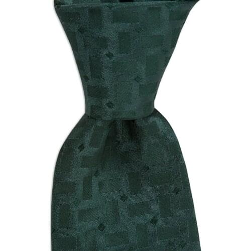 Mens Classic Solid Silk Necktie Made in Italy 8 Cm Width 145 Cm Length