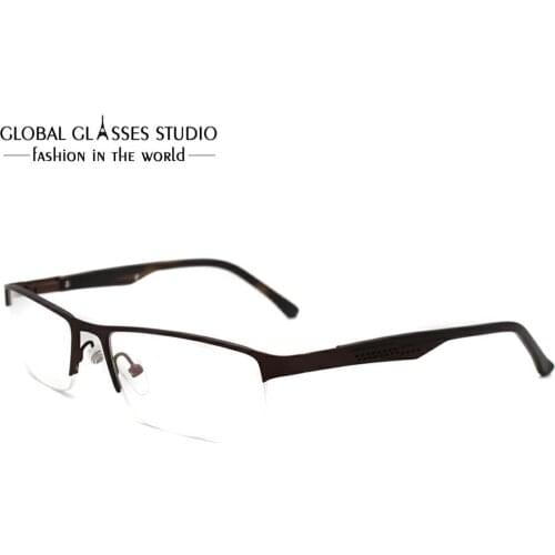 New Fashion Italy Design Glasses For Men Women Brown acetate Eyeglasses Eyewear GDF5040-C3