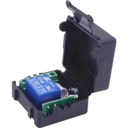 New DC 12V 1CH Relay Receiver Module RF Transmitter 433Mhz Wireless Remote Control Switch qiang