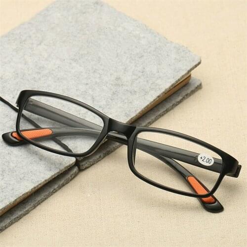 JIAYU Women Men Reading Glasses Toughness TR90 ultra-light Resin Material For Female Male Reading Presbyopic Glasses