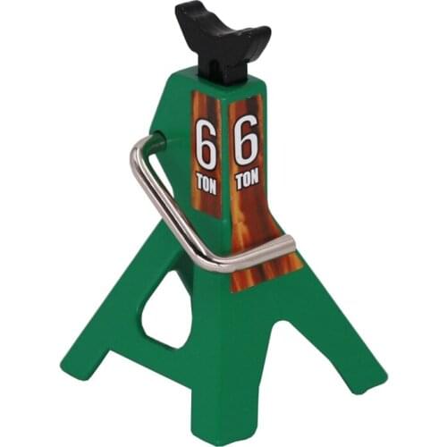 Metal Jack Stands 6 Ton Height Adjustable for 1/10 RC Crawler Truck Car Trx4 SCX10 Simulation Climbing Vehicles