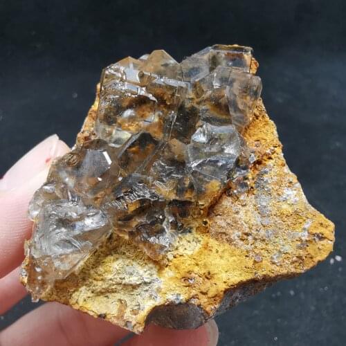 95.3gNatural rare green fluorite mineral specimen healing energy original stone teaching home decoration CRYSTAL QUARTZ GEM