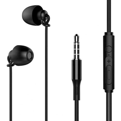 S360 Sleeping Wired Earphones Anti-noise In-ear Sports Running Bass Earplugs Headphones 3.5mm Gaming Headset