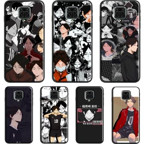 Rintaro Suna Haikyu!! Manga Anime For Xiaomi Redmi Note 7 8 Pro 8T 9S Note 9 10 Pro Cover For Redmi 9T 9 9A 9C 7A 8A Case