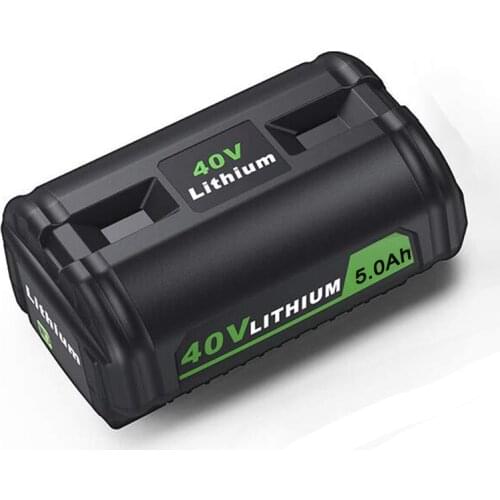 5.0Ah Replacement for Ryobi OP4050 40V Lithium Battery OP4050A OP4026 OP40601 OP4026A OP40401 Cordless Power Tools Batteries