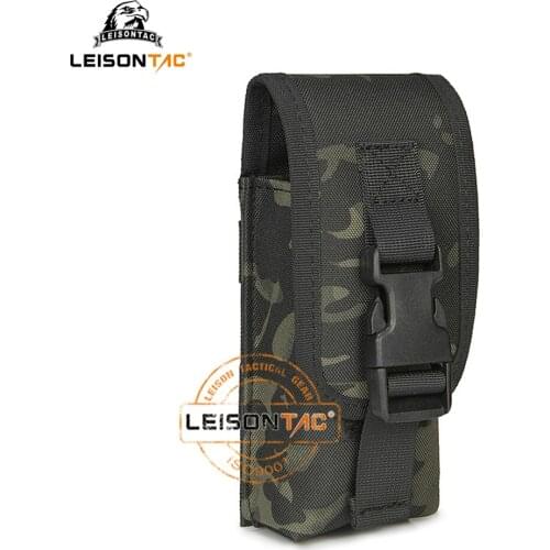 LeisonTac Military Tactical Molle Radio Pouch Interphone Storage Bag Airsoft Magazine Pouches Outdoor Hunting Walkie Talkie Case