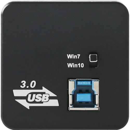 High Speed HD 5.0MP CMOS USB 3.0 USB Video Microscope Camera C-mount Industry Electronic Digital Eyepiece Microscope For Win 8