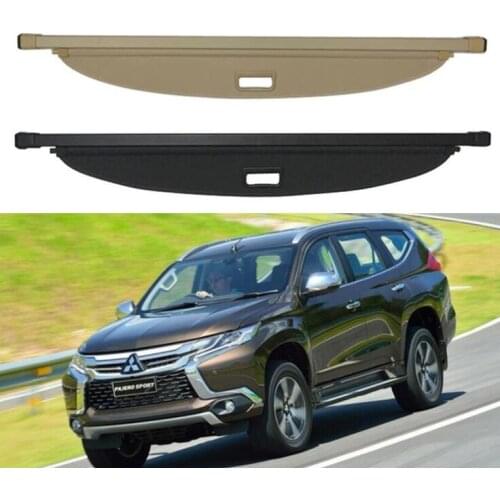 For Mitsubishi Pajero Sport 2016 2017 2018 2019 2020 High Quality Rear Trunk Security Screen Privacy Shield Cargo Cover