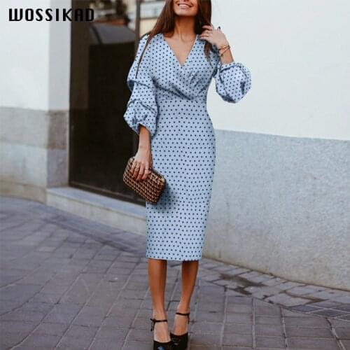 Sexy Dress 2019 Seven Part Sleeve Dress V-neck Gothic Dresses Dropshipping Womens Fall Clothes Robe Vestidos Ropa Mujer