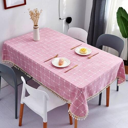 2021New Solid ColorTablecloth Kitchen Dining Table And Chair Covers Of The Same Style