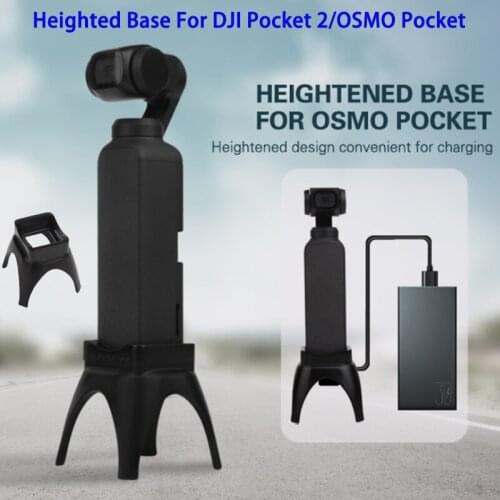 DJI Pocket 2 Desktop Stand Heightened Supporting Base Bracket for DJI OSMO POCKET Gimbal Camera Accessories