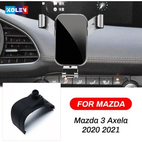 For Mazda 3 Axela 2020 2021 Car Mobile Phone Holder Gravity Air Vent Stand Smart Phone Special Mount Support Navigation Bracket