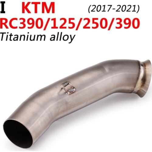 For ktm duke 390 250 125 rc 390 rc390 2016 2017 2018 motorcycle motorcycle exhaust muffler half slip-on tube