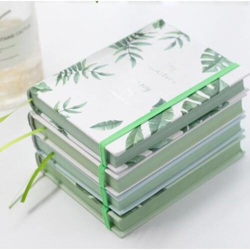 Hot 128 Sheets Top Grade Elegant Rainforest Notebook Planner Travel Diary Memo Notepad Daily Weekly Plan Book School Stationery