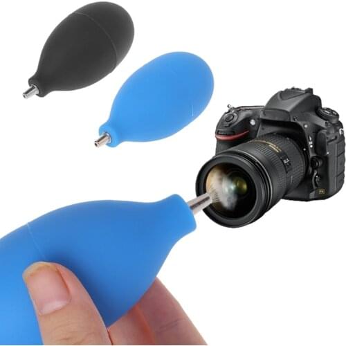 Rubber Metal Mouth Air Blower Pump Dust Cleaner Tool For Digital Camera Lens