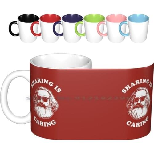 Sharing Is Caring Ceramic Mugs Coffee Cups Milk Tea Mug Communist Memes Socialist Memes Sharing Is Caring Sharing Is Caring