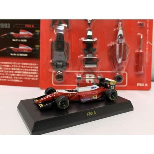 1/64 KYOSHO Ferrari F93A No. 28 Borg LM F1 RACING Collection of die-cast alloy assembled car decoration model toys