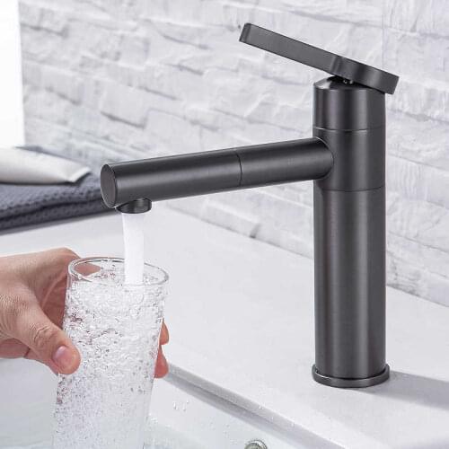 Tape from the sink of the black bronze toilet mixer hot and cold running water crane taps 360 basin tap rotation