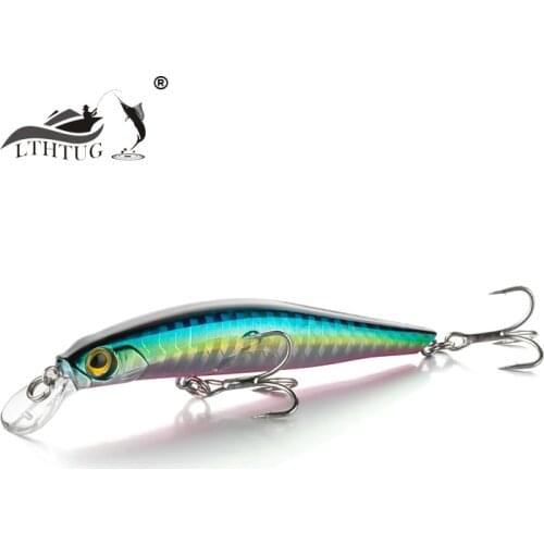 LTHTUG Japanese Design Pesca Stream Hard Fishing Lure FR 80mm 8g Sinking Minnow Isca Artificial Baits For Bass Perch Pike Trout
