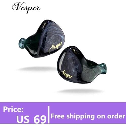 1BA+1DD In Ear Earphone Hybrid Driver Headset Sport DJ Monitor Headphone Earbuds