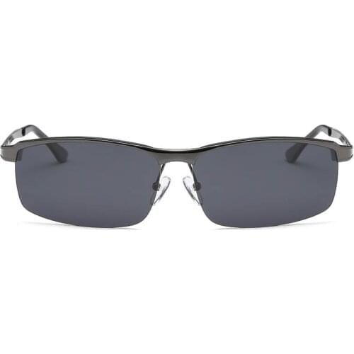 Q Black Polarized Driving Glasses Sun Glasses Brand Designer Frog Mirror Men Sunglasses Oculos De Sol Metal Fashion UV400