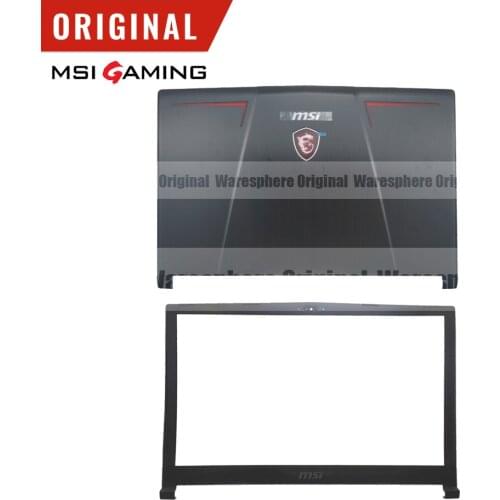 New Original LCD Back Front Bezel Cover for MSI GP63 GP63VR MS-16P4 MS-16P5 3076P5A221 Black