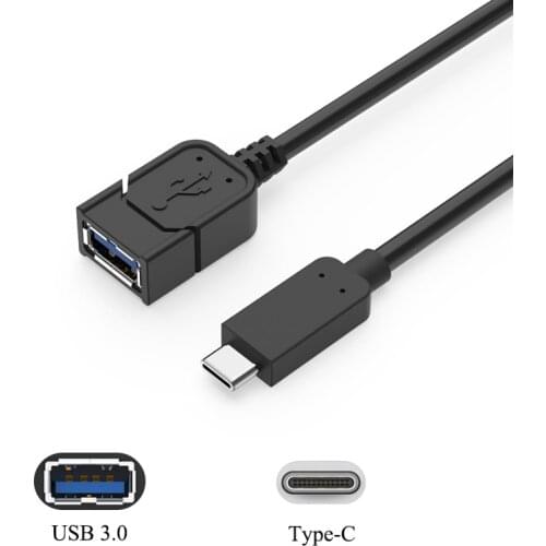 OTG Type C USB 3.0 Cable USB C to USB A Male to Female Charging Data Extension Sync Converter Cable for MacBook Samsung HUAWEI