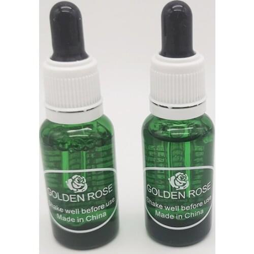 Professional GOLDEN ROSE Tattoo Auxiliary Liquid Eyebrow Lip Eyeliner Permanent Makeup Microblading Procedure Assitance Liquid