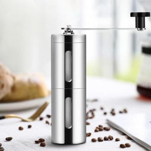 NEW Manual Coffee Grinder Hand Coffee Beans Grinding Machine Hand Coffee Burr Mill Manual Bean Grinder Supply