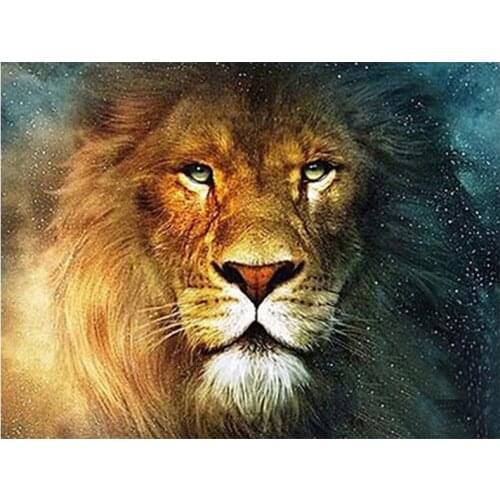SHANSHIYOUPIN 5D Diy Diamond Painting Cross Stitch Animal Lion head Full Rhinestones Mosaic Inlay Diamond Embroidery Handcraft