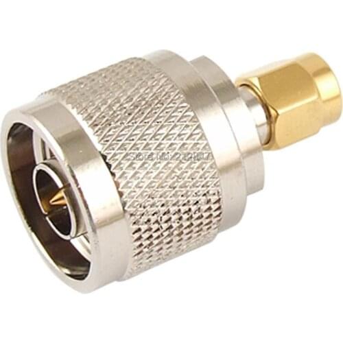 N Type male Plug to SMA Male Plug Straight RF Connector