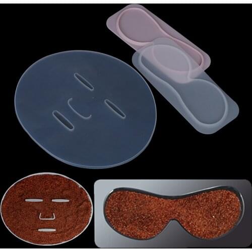 1pc DIY Silicone Reuseable Clear Mask Mold Tray Mask Making Tool Facial Mask Mold For Fruit Vegetable Mask Machine Maker