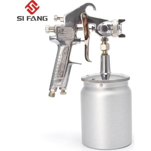 W71P Professional Paint Spray Gun 1.0/1.3/1.5/1.8mm Painting gun for Furniture and Cars Based on Air Spray Gun 600 cc