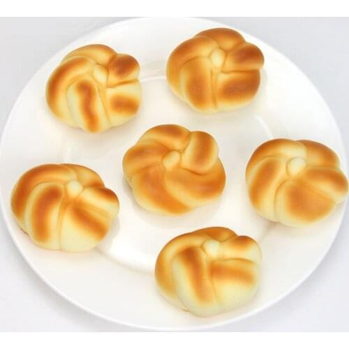 050 Simulated floral bread cake PU material false bread model decoration props