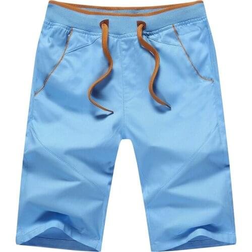 2020 Summer Mens Cotton Shorts , Fashion Leisure Loose Summer Breathable Comfort Shorts Men , Mens Large size Beach Shorts