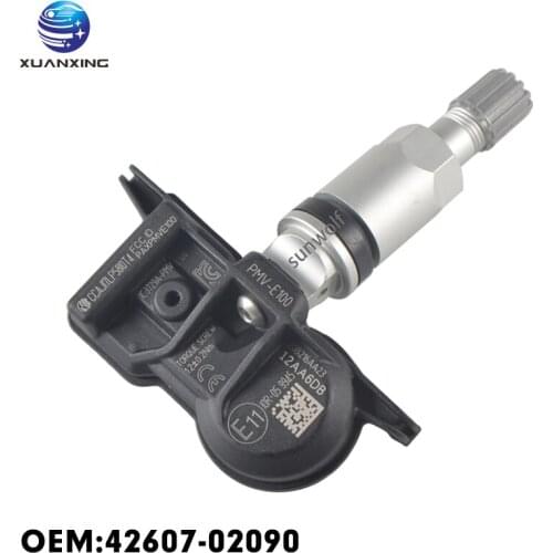 42607-02090 Tire Pressure Sensor Monitoring System 433MHz PMV-E100 For TOYOTO 2020 AVALON CAMRY 4RUNNER COROLLA