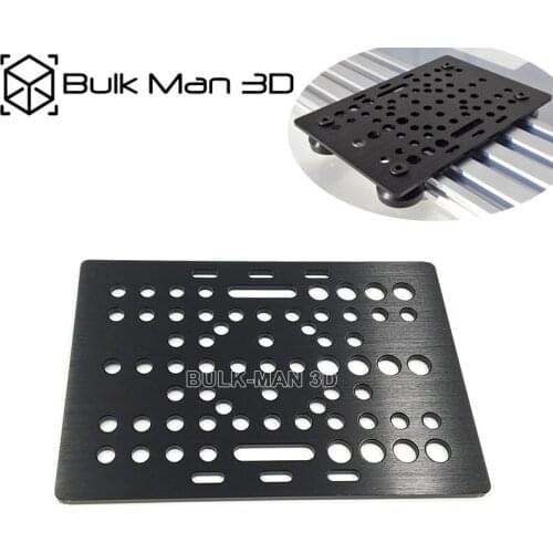 50pcs/Lot wholesale Aluminum V-Slot Gantry Plate Universal 20-80mm for CNC Router Machine, 3D Printer Parts, V-Slot