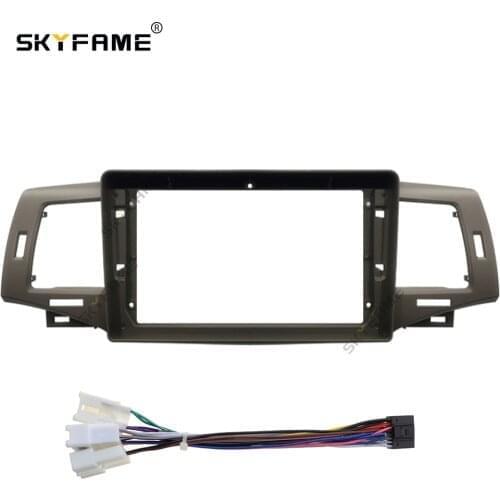 SKYFAME Car Frame Cable For TOYOTA COROLLA G ALTIS 2003-2006 Android Big Screen Dask Kit Fascia Frame