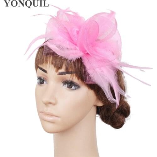 Elegant Fascinators Good Bridal Hats Children Party Show Hats Cocktail Hat Very Nice Millinery Hats 35 Colors Available MYQ053