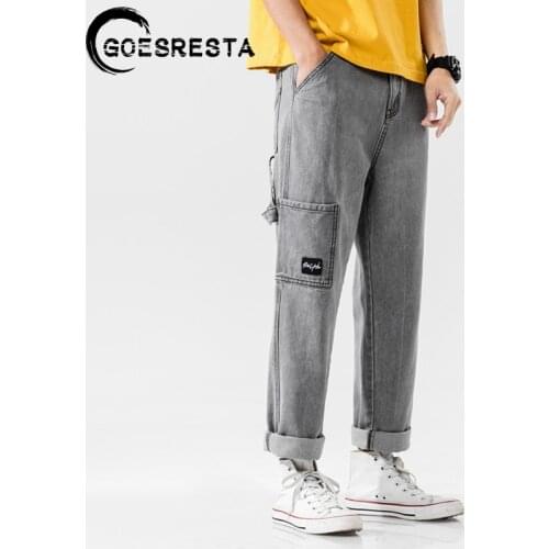 Мужские модные джинсы GOESRESTA China At AliExpress