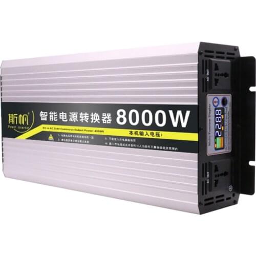 High-power inverter 12V24V48V60V to 220V 8000W Car, home, power converter