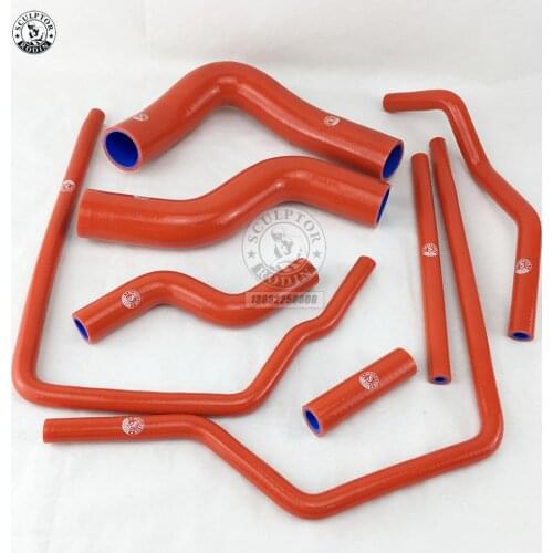 Silicone Radiator Hose Kit For Subaru Impreza GC8 GF8 STI EJ20 WRX 96-00 red/blue/black