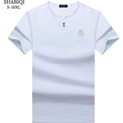 SHABIQI Classic Brand Men shirt Men Polo Shirt Men Short Sleeve Polos Shirt T Designer Polo Shirt Plus Size 6XL 7XL 8XL 9XL 10XL