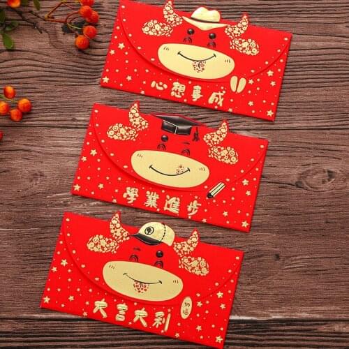 Red envelope bag personality creative Spring Festival hot stamping benefit