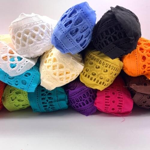 New 2Yards 60mm Lace Trim Ribbon Centipede Braided Lace DIY Craft Sewing Accessories Wedding Decoration Fabric Curve Lace